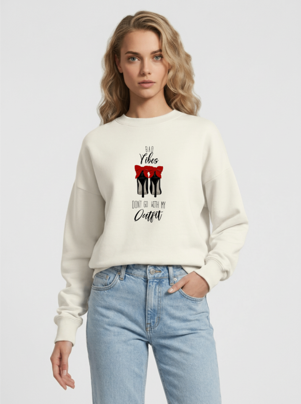 Blusa de moletom peluciado Outfit