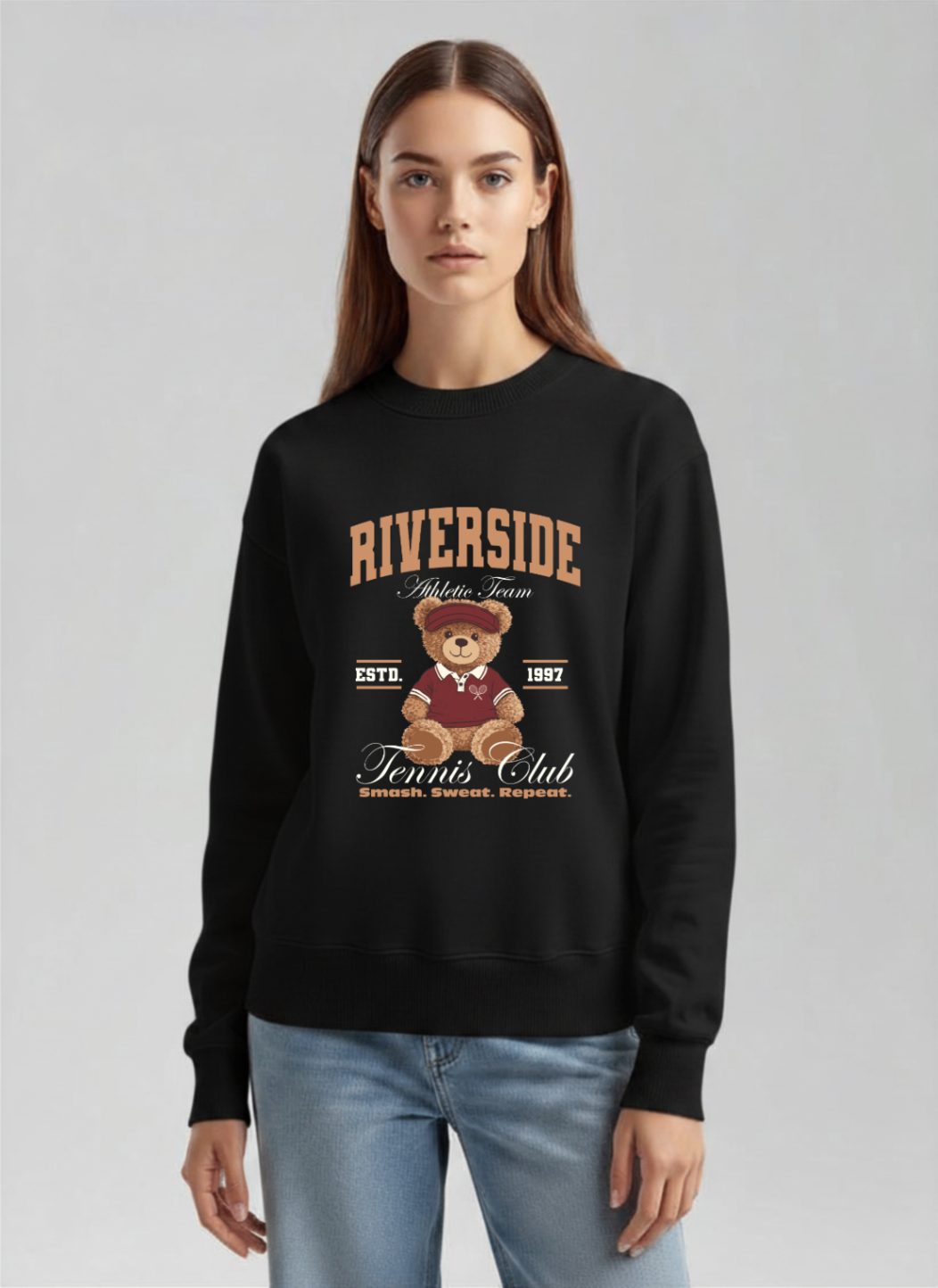 Blusa de moletom peluciado Riverside