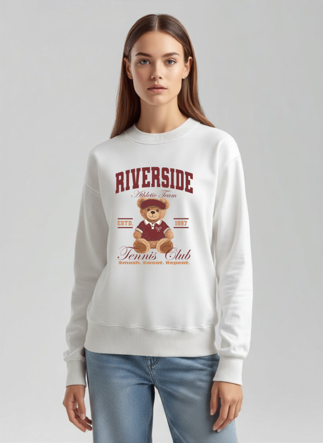 Blusa de moletom peluciado Riverside