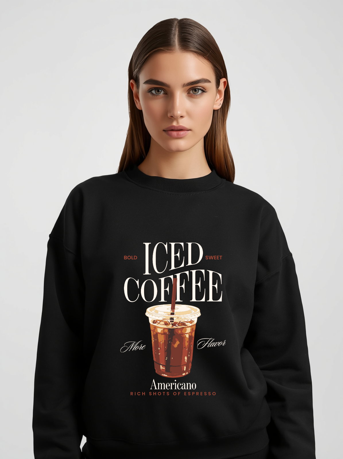Blusa de moletinho Iced Coffee