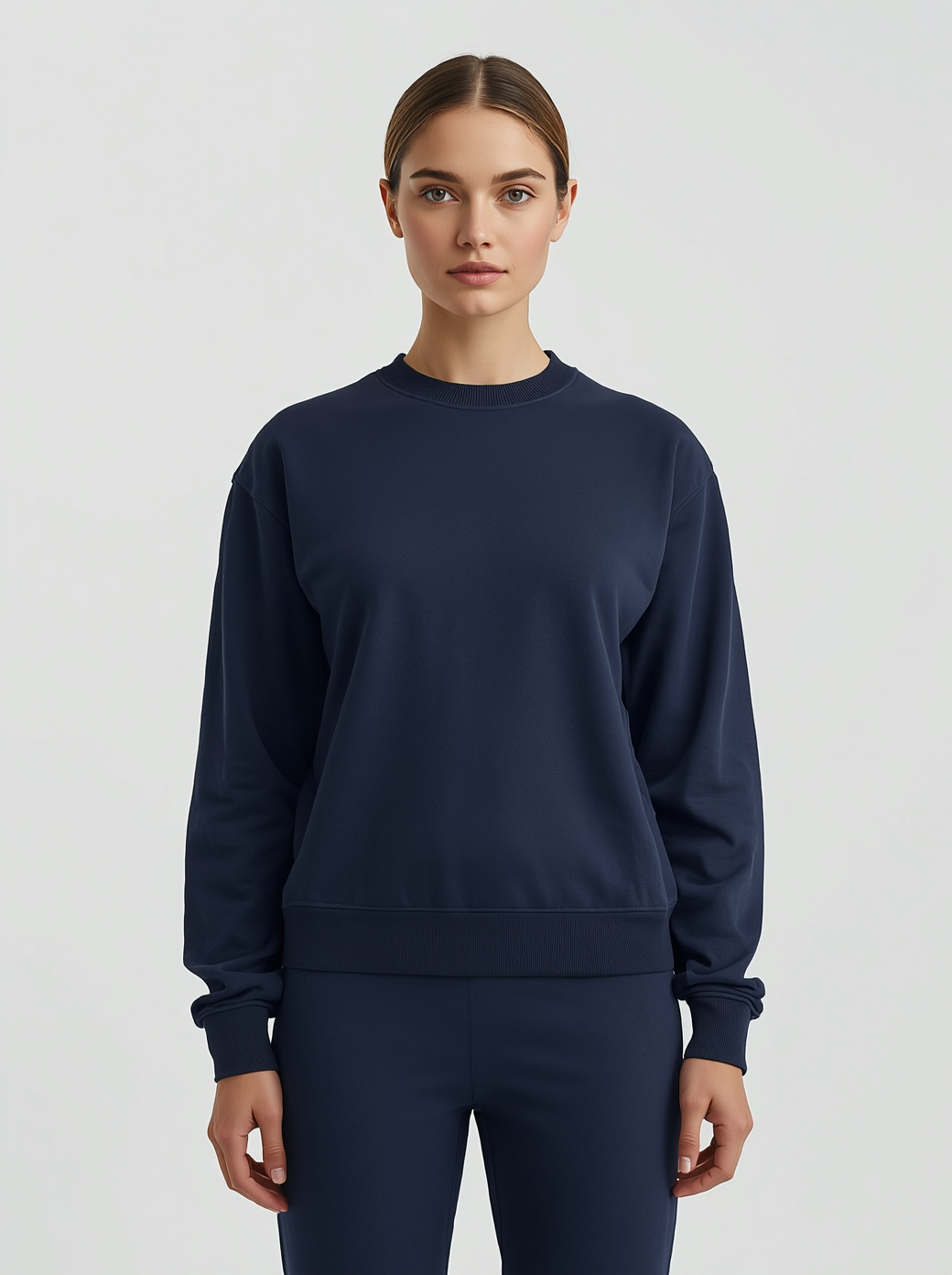Blusa de moletom peluciado Básica