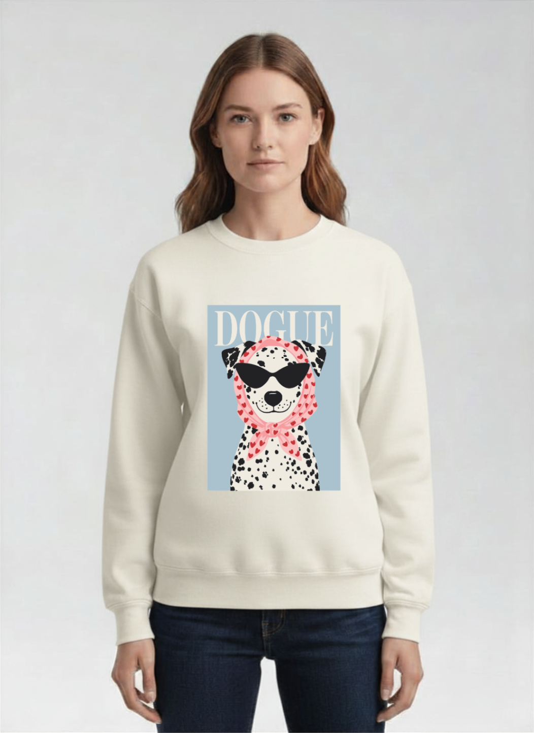Blusa de moletom peluciado Dogue