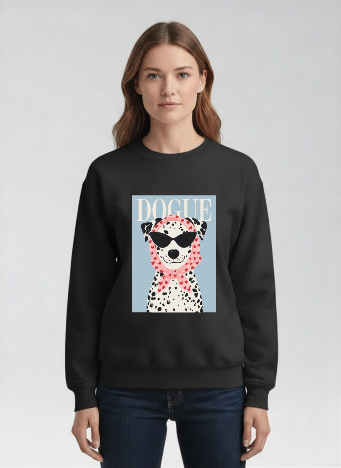 Blusa de moletom peluciado Dogue