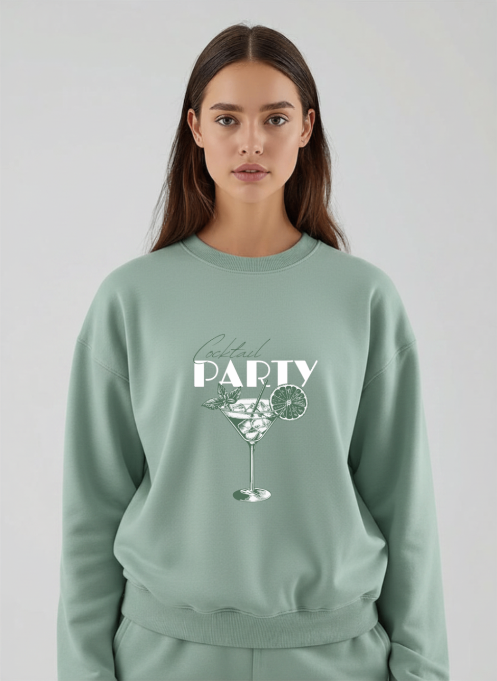 Blusa de moletom peluciado Cocktail